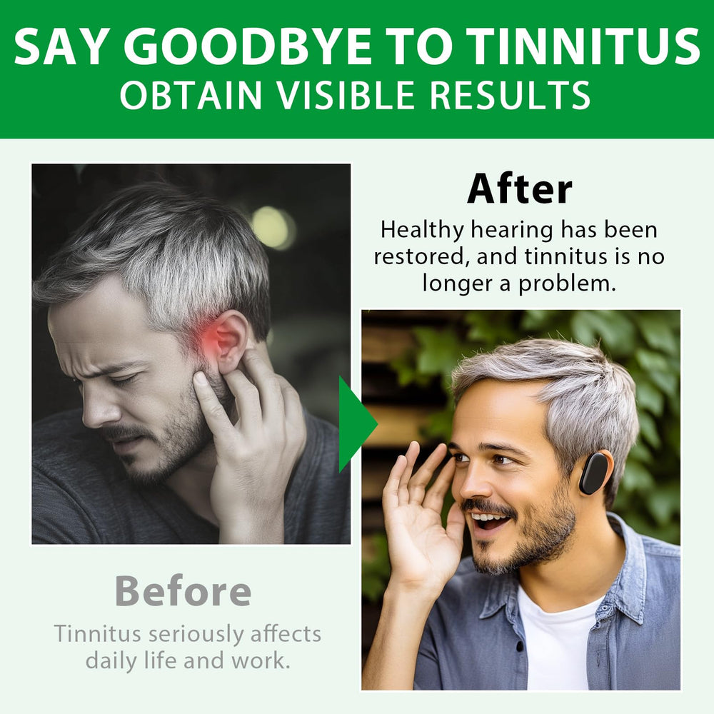 Love Life Supplements tinnitus relief capsules closeup showing easy swallowing.