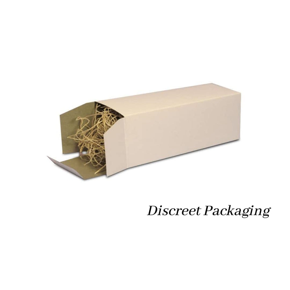 LOVE PLAY 150ml bottle with discreet packaging for easy, private use.