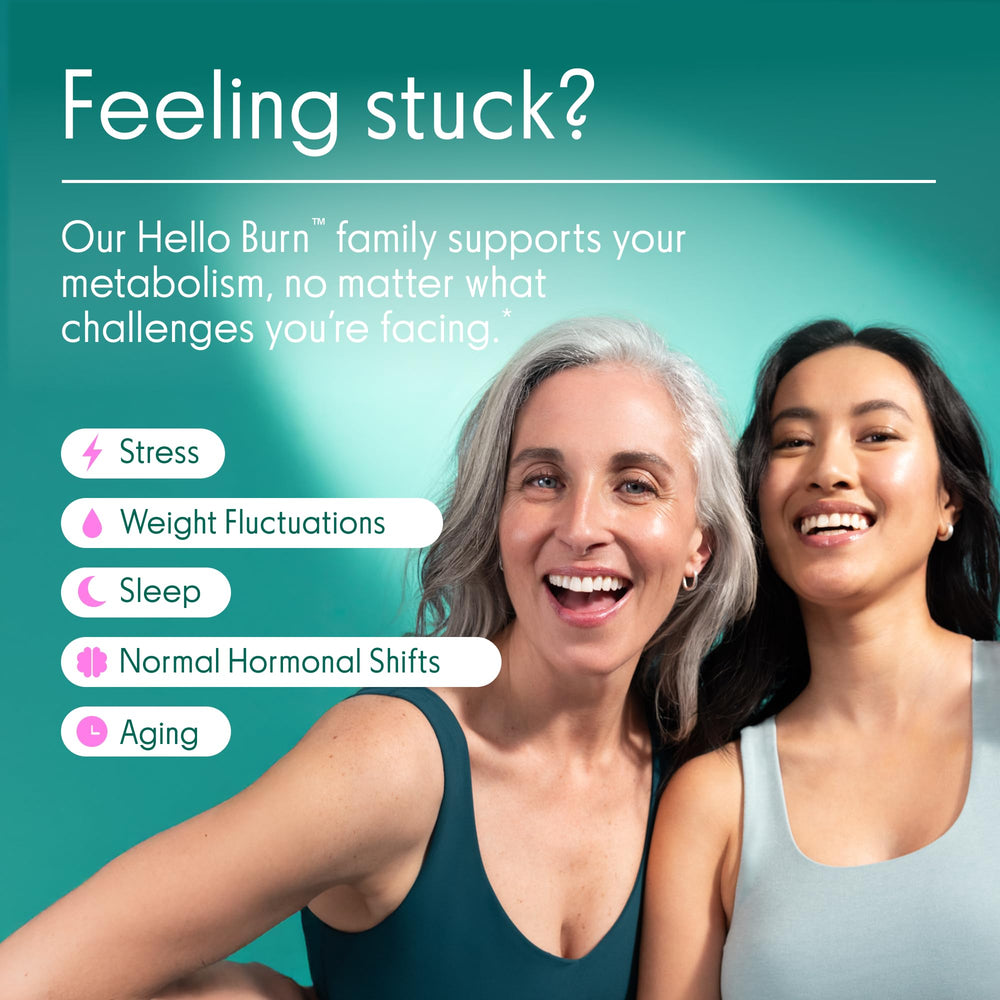 Love Wellness Hello Burn Activate lifestyle scene during a wellness routine.