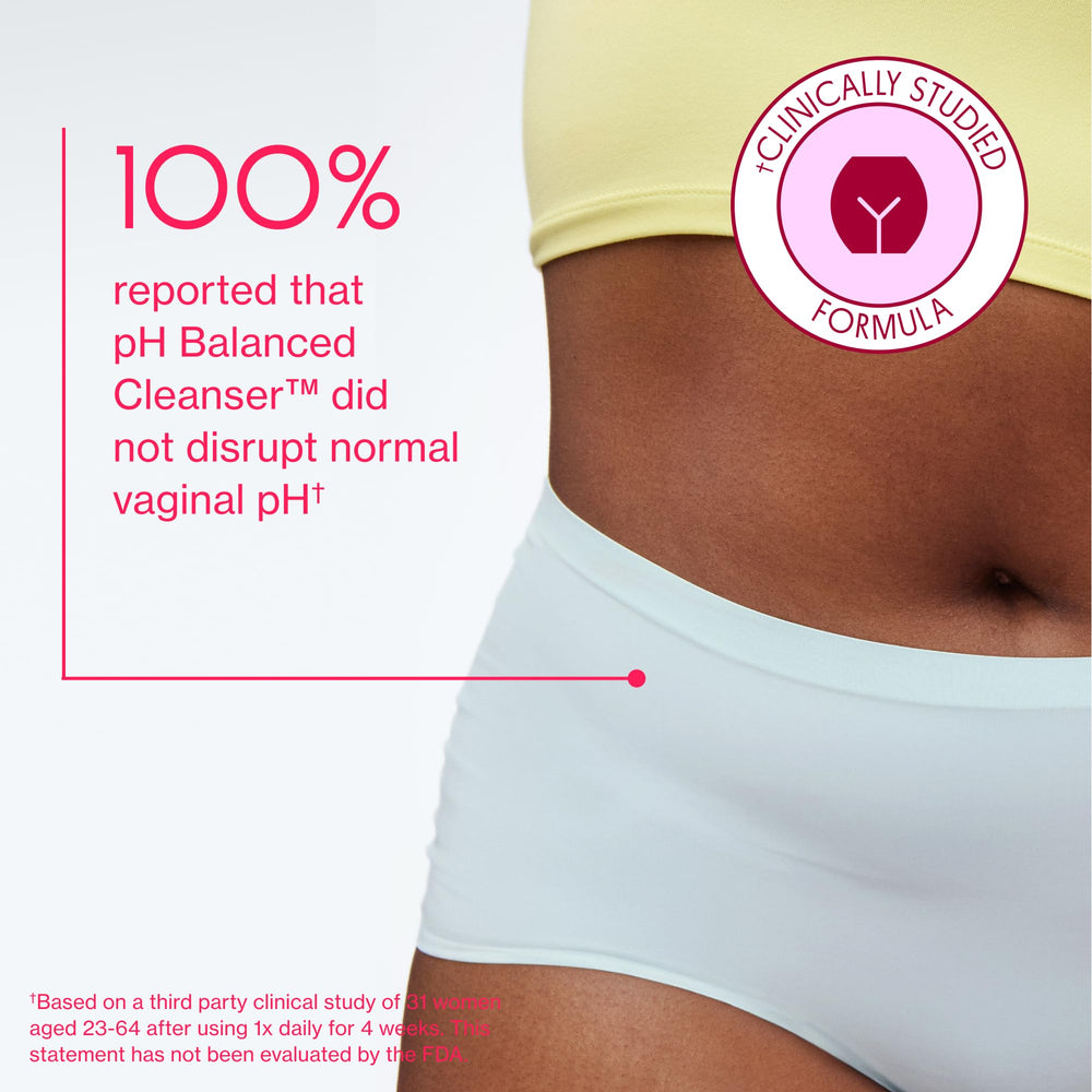 Love Wellness in-shower use scene illustrating daily hygiene routine