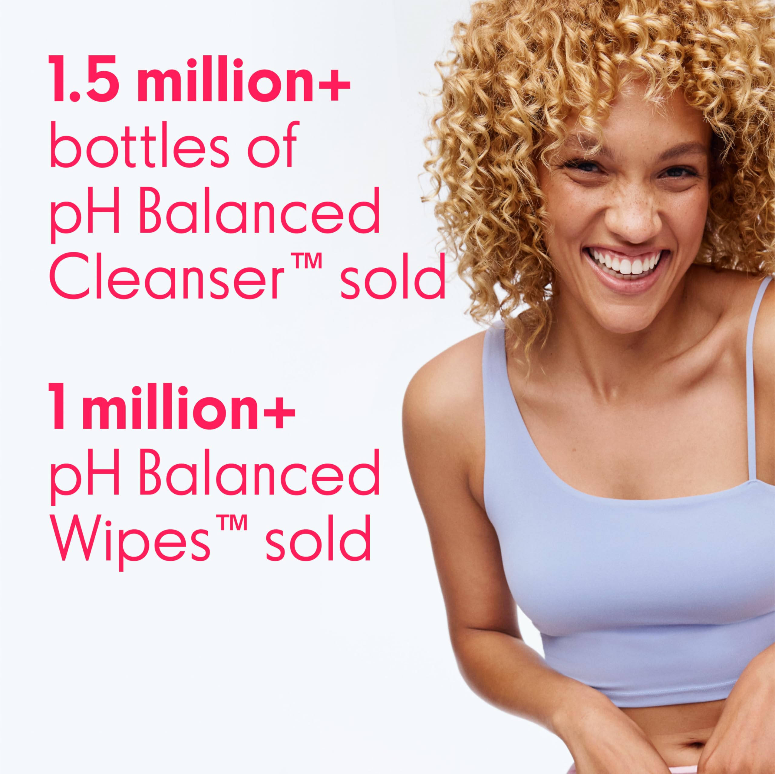 Love Wellness Wipes close-up with aloe and chamomile for refreshing care.