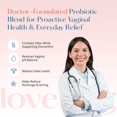 Hyaluronic acid and vitamin E support moisture and comfort.