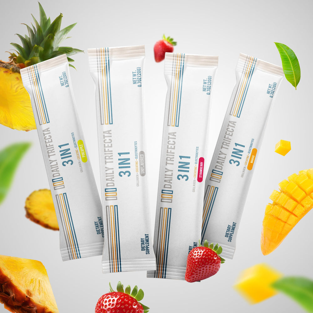 Lovie Style Daily Trifecta creatine close-up highlights performance support