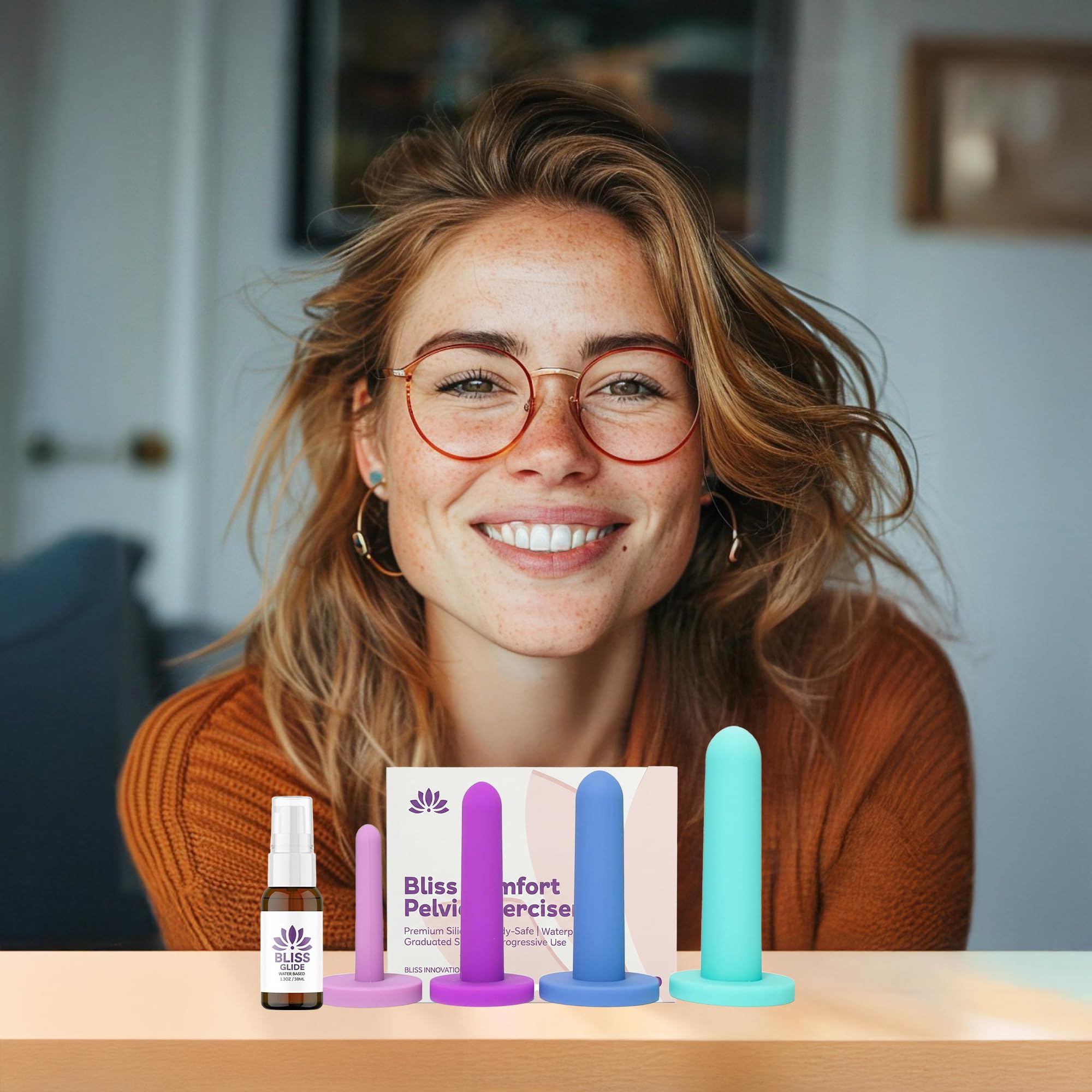 Loving Sex Bliss Comfort bottle glide provides discreet lubrication