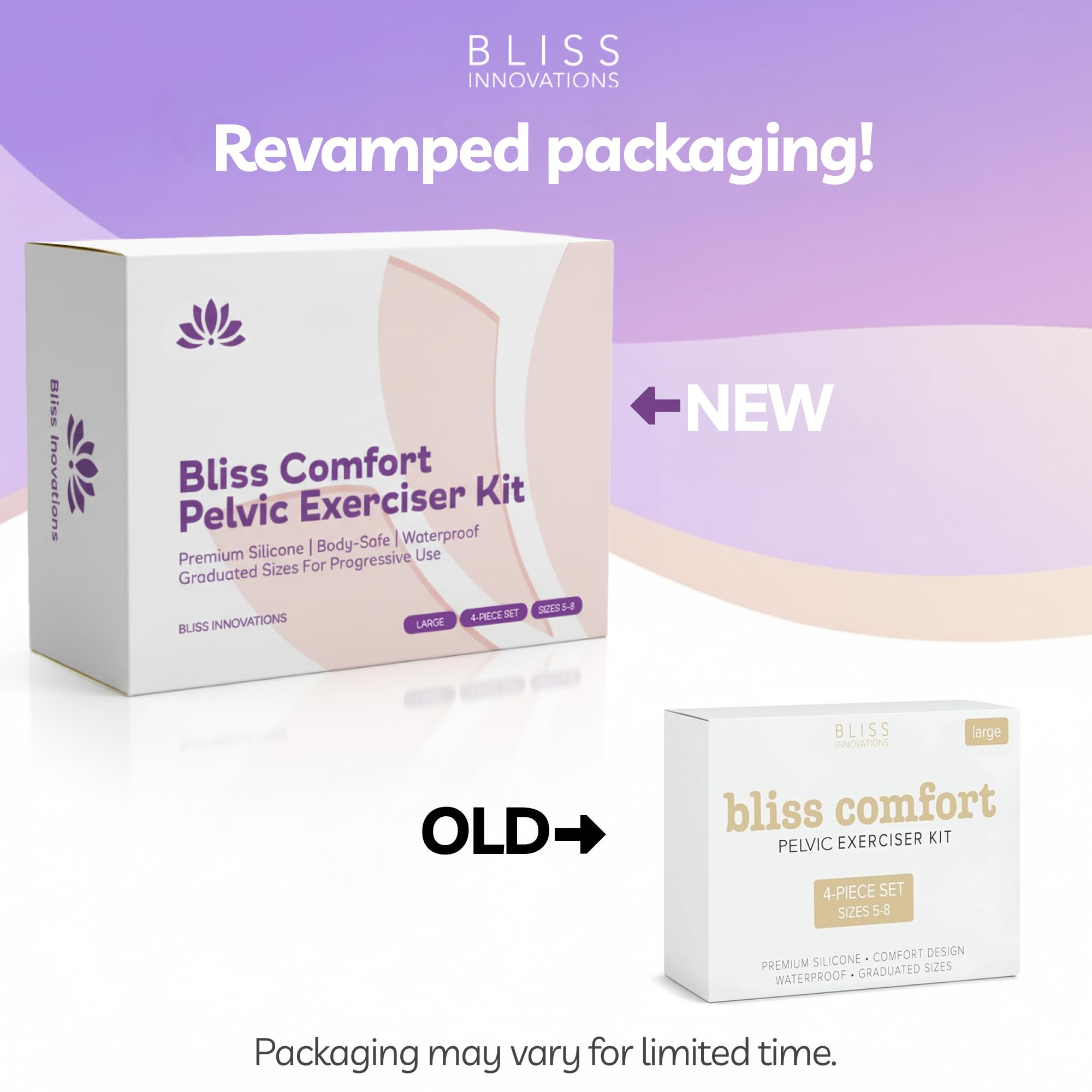 Loving Sex Bliss Innovations trainer size 6 supports comfortable progression.