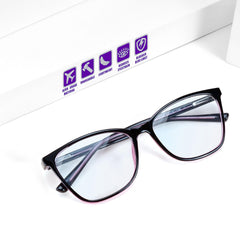 Lovispecs cat eye distance glasses for women, clear far vision for driving and screen use
