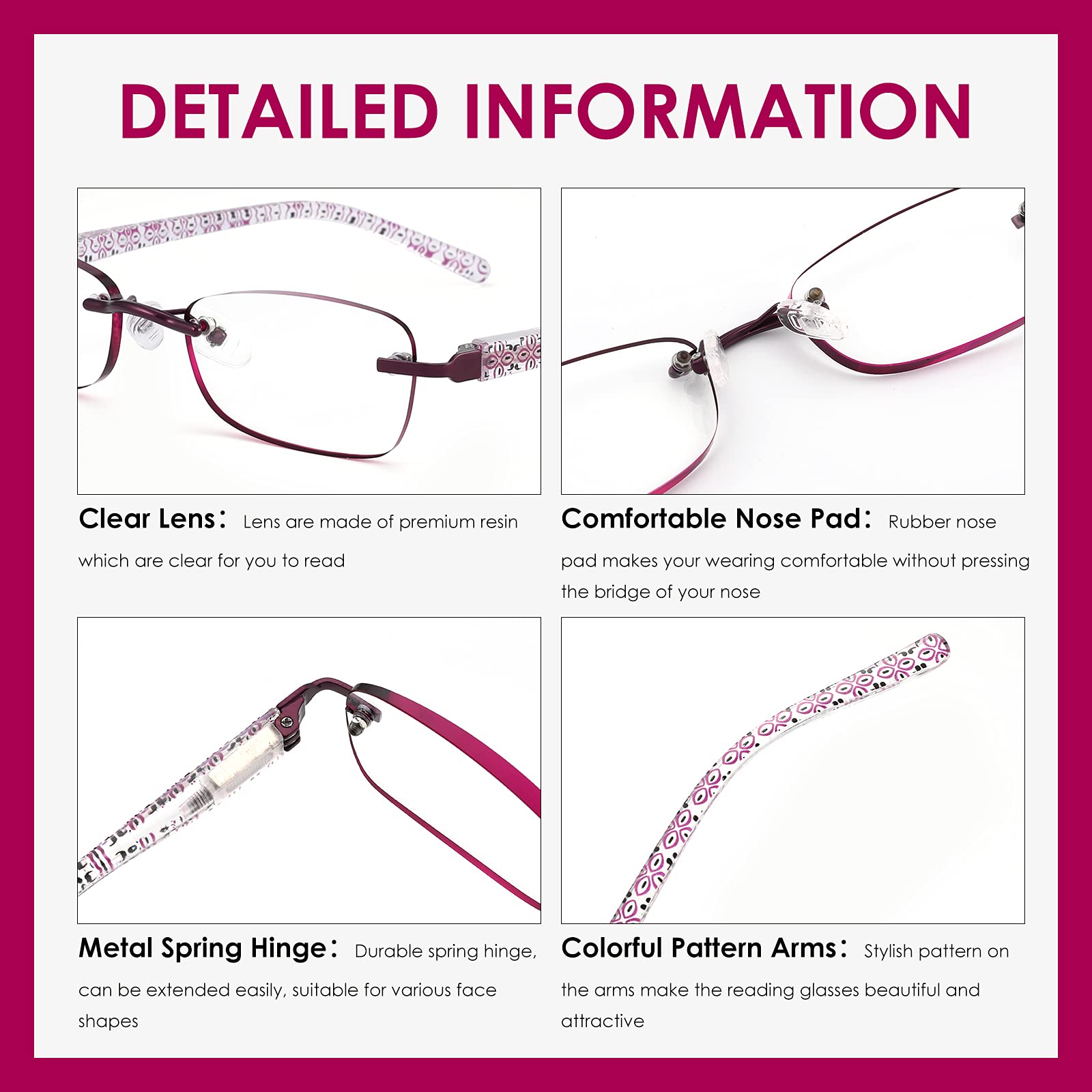 LOVIVY edge tinted lenses add style while signaling sophistication