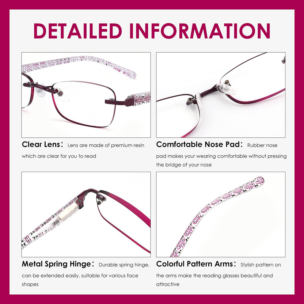 LOVIVY lightweight clear lenses providing accurate color and clear vision