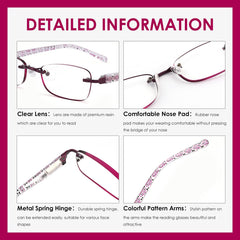 LOVIVY lightweight clear lenses providing accurate color and clear vision