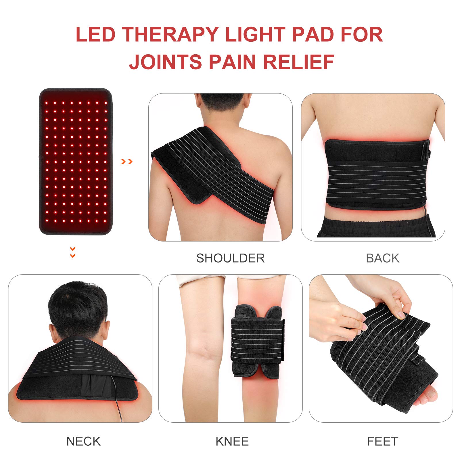 LOVTRAVEL wide treatment area demonstrates easy full-body coverage