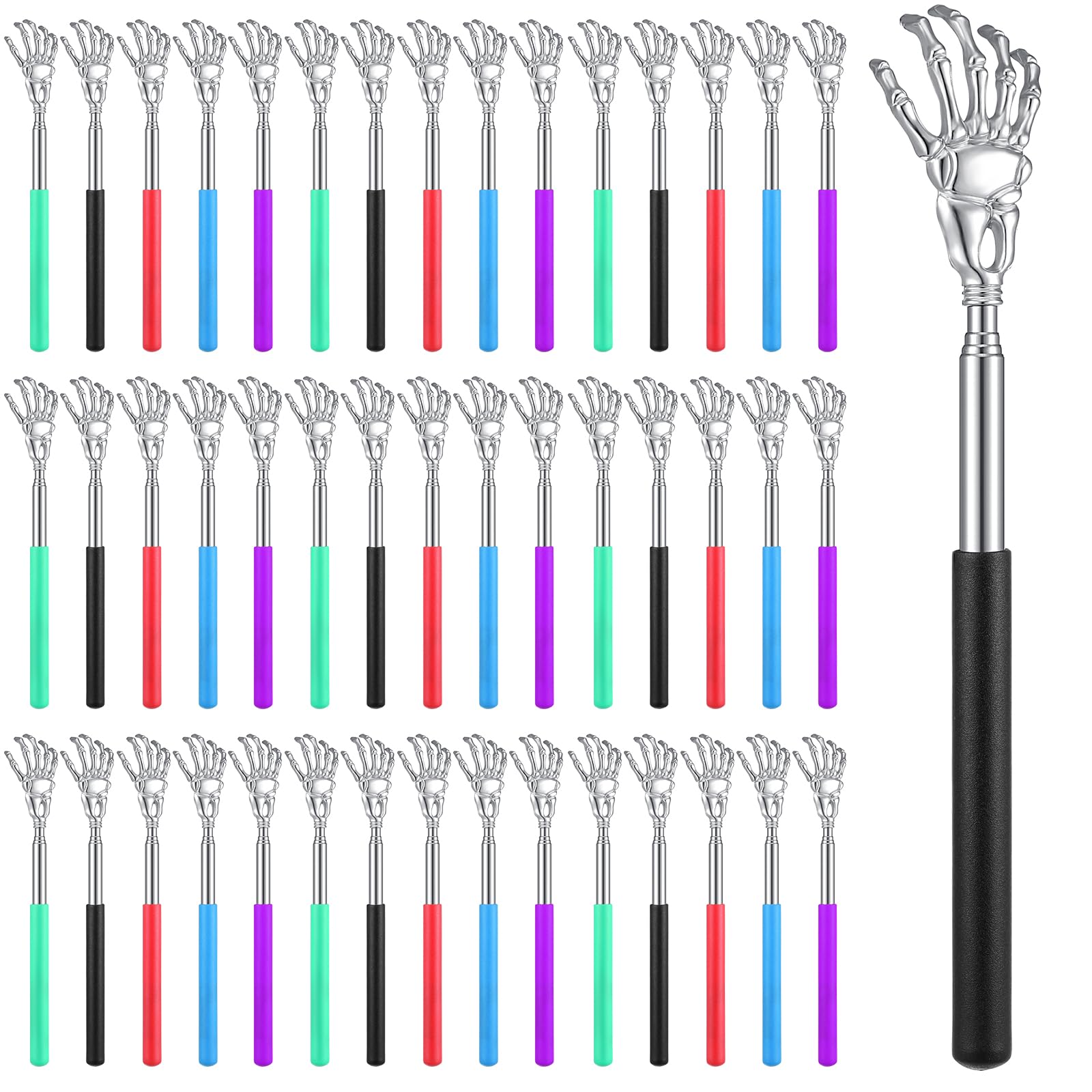 LOYIM back scratchers with extendable handle for easy reach and comfort.