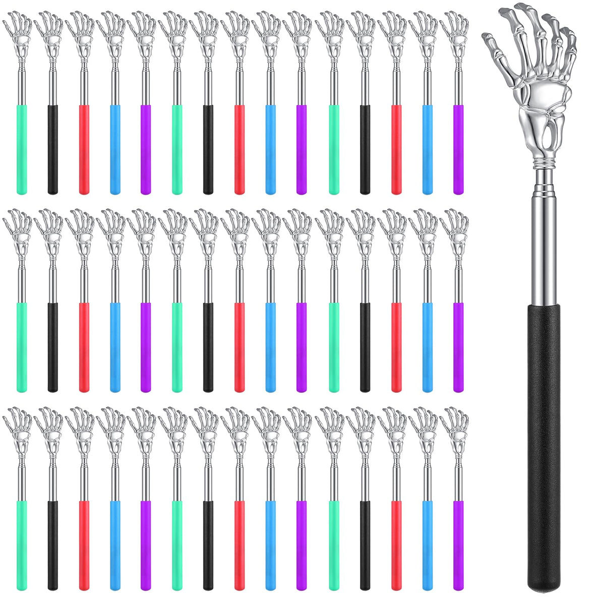 LOYIM back scratchers with extendable handle for easy reach and comfort.