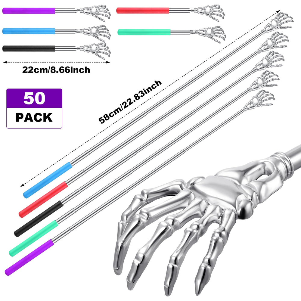 LOYIM skull-hand-shaped back scratcher design for playful touch and self-massage.