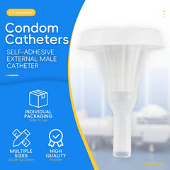 LP-sunshine 20 silicone condom catheter upgraded colloid length demonstration.