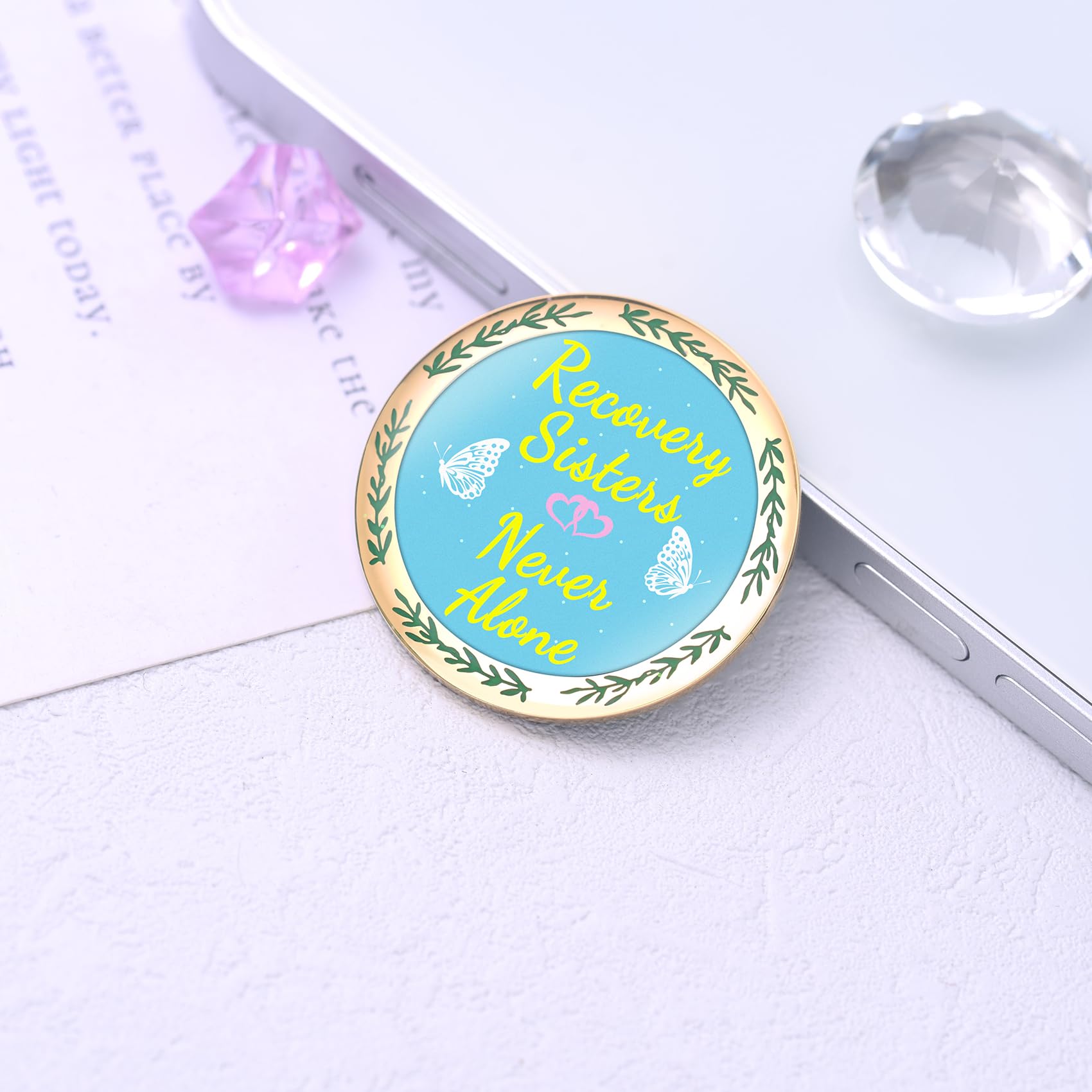 LParkin 2-year sobriety gift for women, ready for gifting.