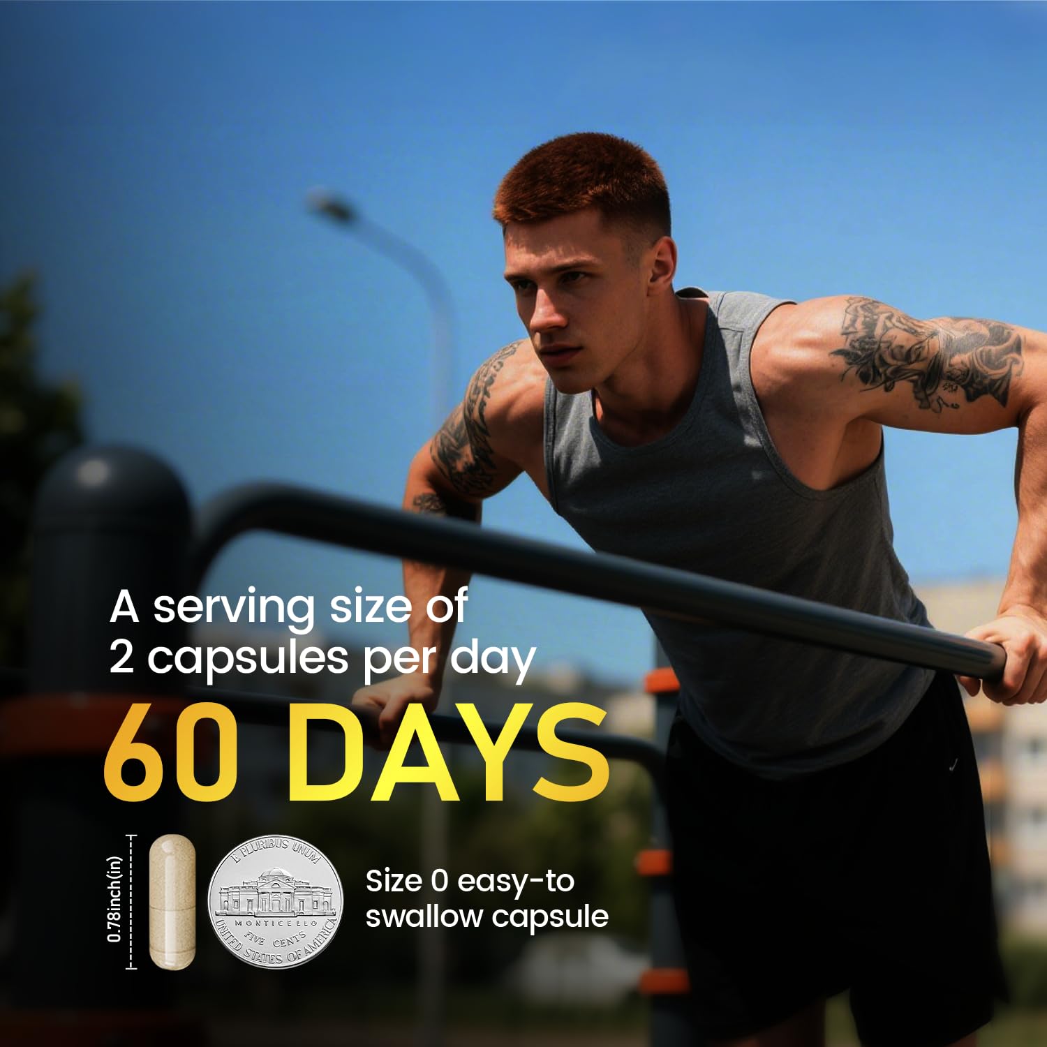 LSOIUX Ashwagandha and Rhodiola blend capsules