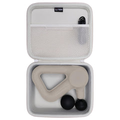 LTGEM massage case with Theragun fit keeps the device secure on the go.