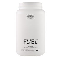 LTH Fuel Vegan & All-in-One bottle pour for post-workout protein shake