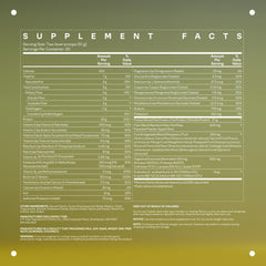 LTH Fuel Vegan protein powder in glass for quick shakes.