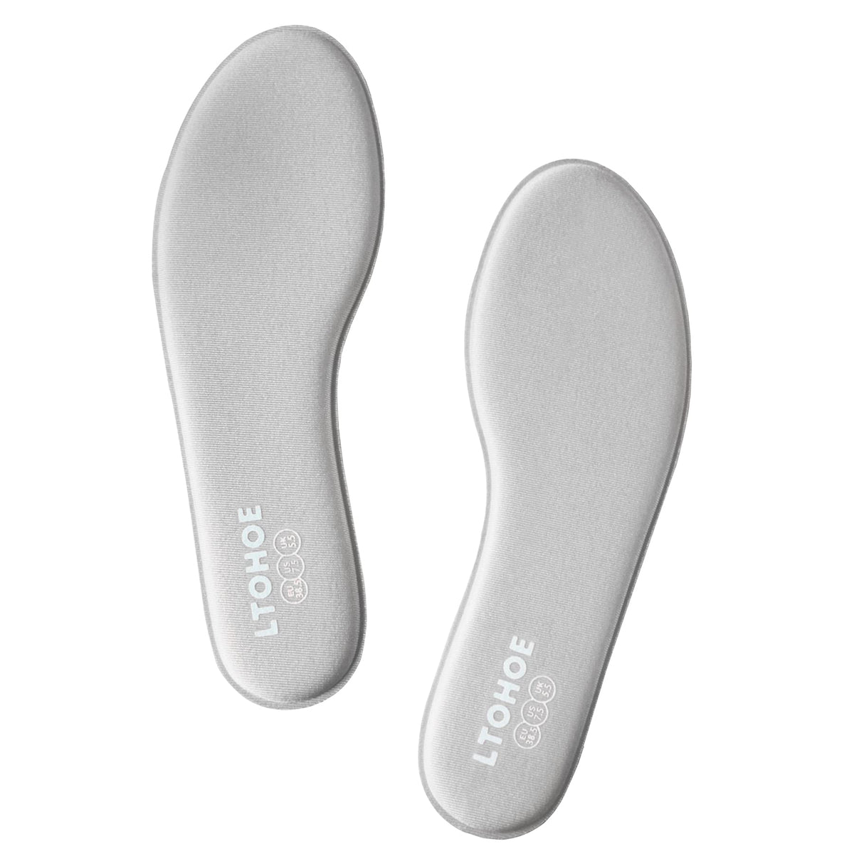 LTOHOE plantillas-esponja-memoria para zapatillas, confort diario y soporte.