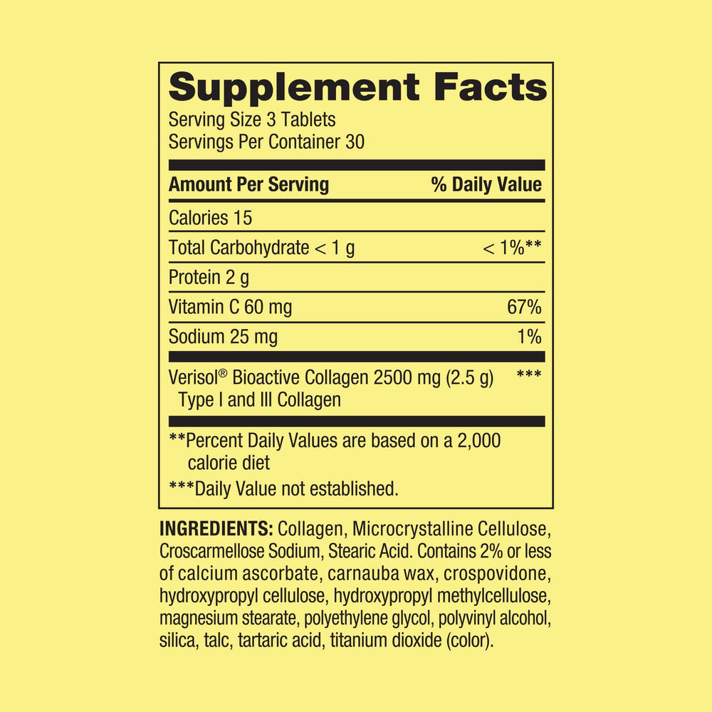LUAL collagen tablets close-up emphasizing the supplement's clean, effective composition.