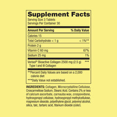LUAL collagen tablets close-up emphasizing the supplement's clean, effective composition.