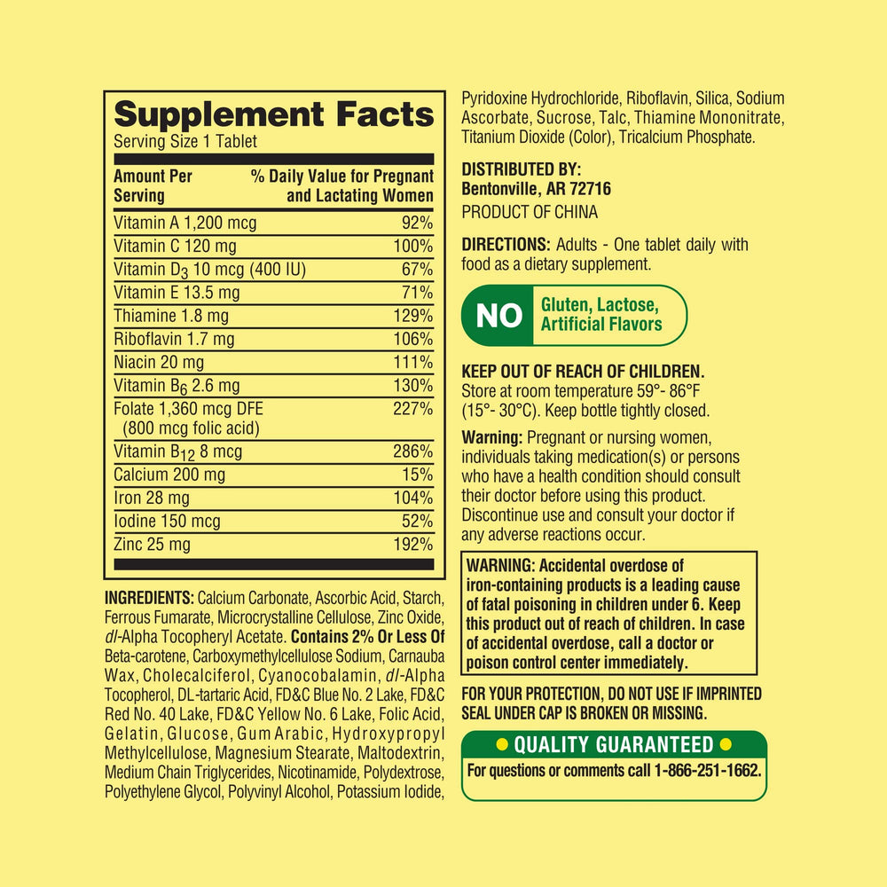 LUAL daily pill taken with or without food for convenience