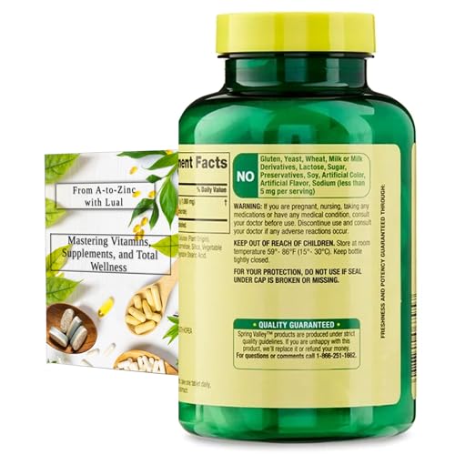 L-Lysine bottle beside glass of water for daily intake.