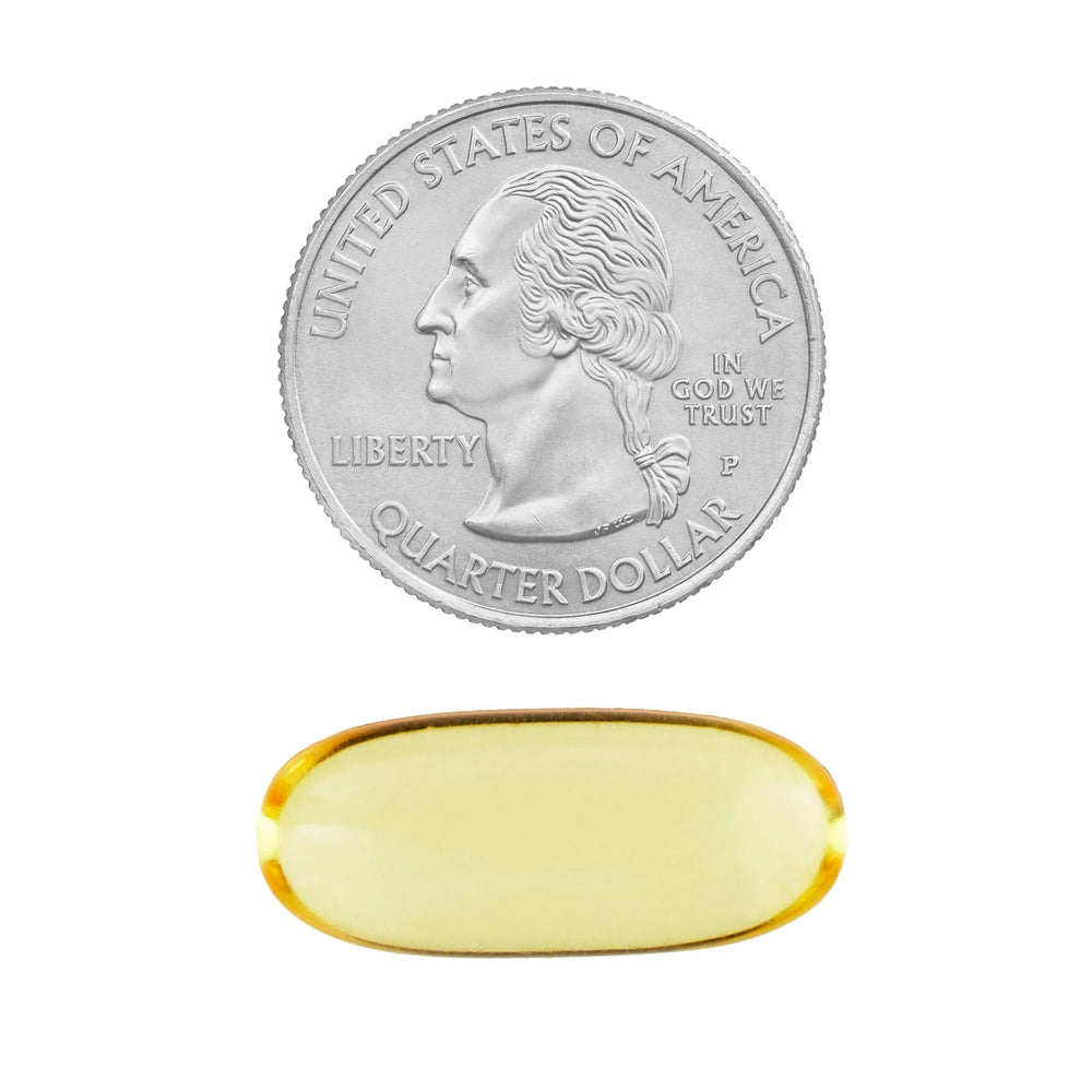 LUAL Spring Valley Omega-3 two per day dosage guide for routine.