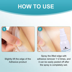 luanerl adhesive remover for ostomy supplies safely removes adhesives.