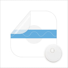 Luanerl waterproof sticker for Freestyle Libre 3 sensor cover provides durable protection for daily use.
