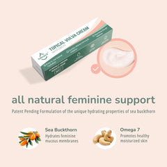 Lubracil Packaging emphasizes vegan, cruelty-free feminine care.