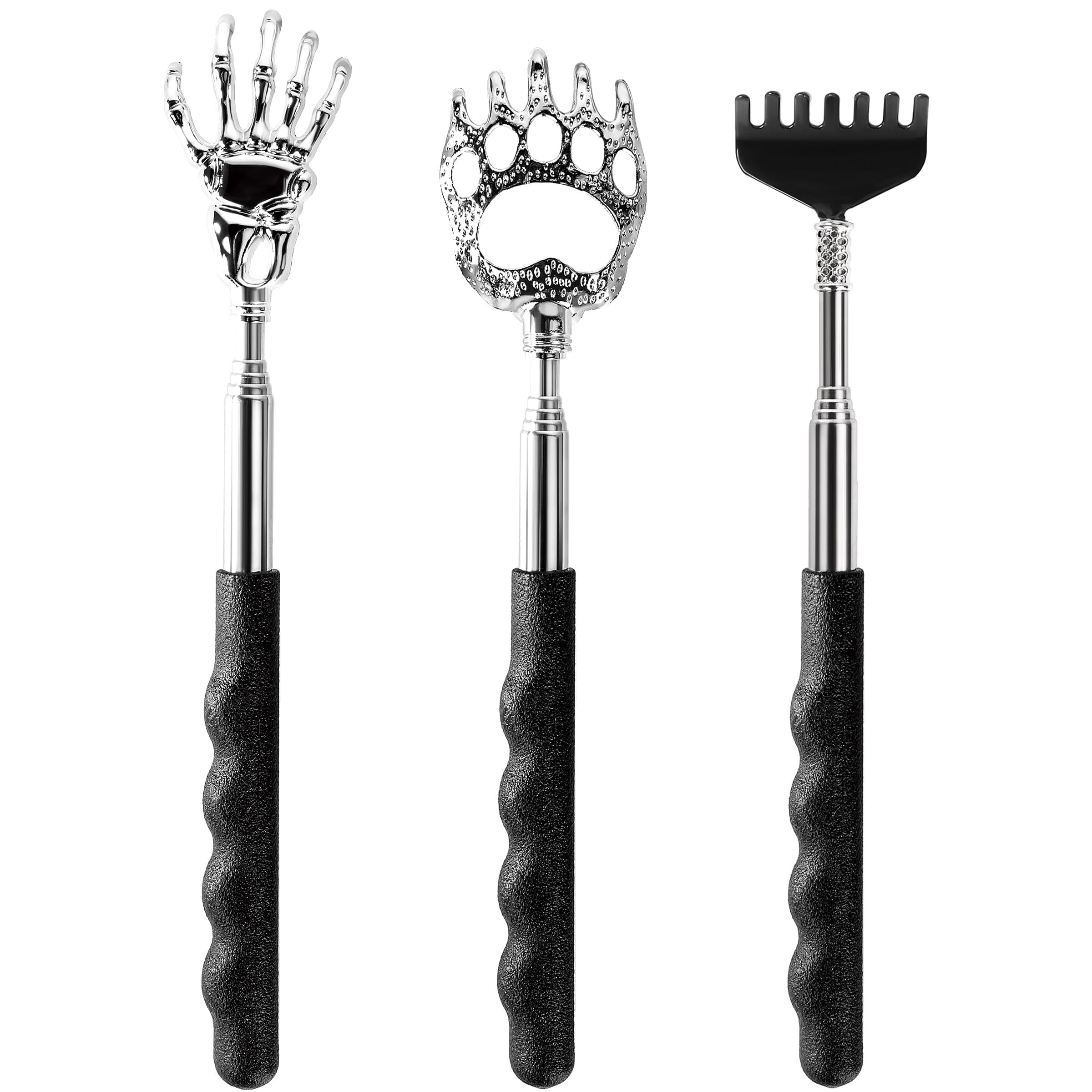 lucdnc back scratcher with bear claw reaching neck and back relief
