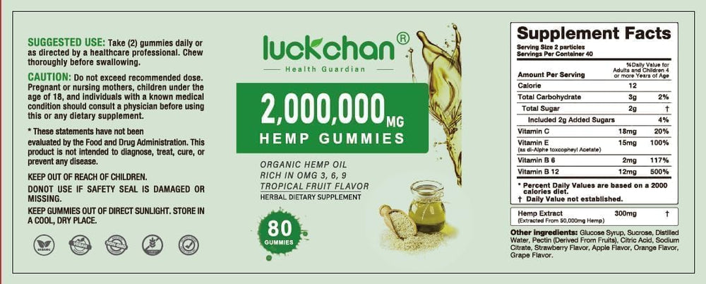 LUCKCHAN night-time use with calming setting and gummies