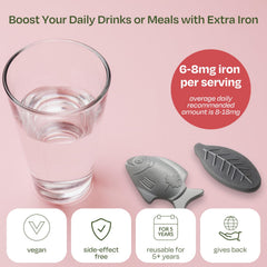 Lucky Iron Fish water fortification delivers tasteless iron for daily hydration
