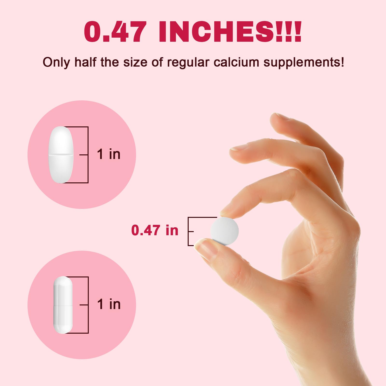 LUCNVEM mineral balance with calcium, magnesium, and zinc