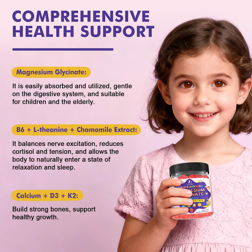 LUCNVEM gummies closeup strawberry texture highlights tasty, sugar-free support.