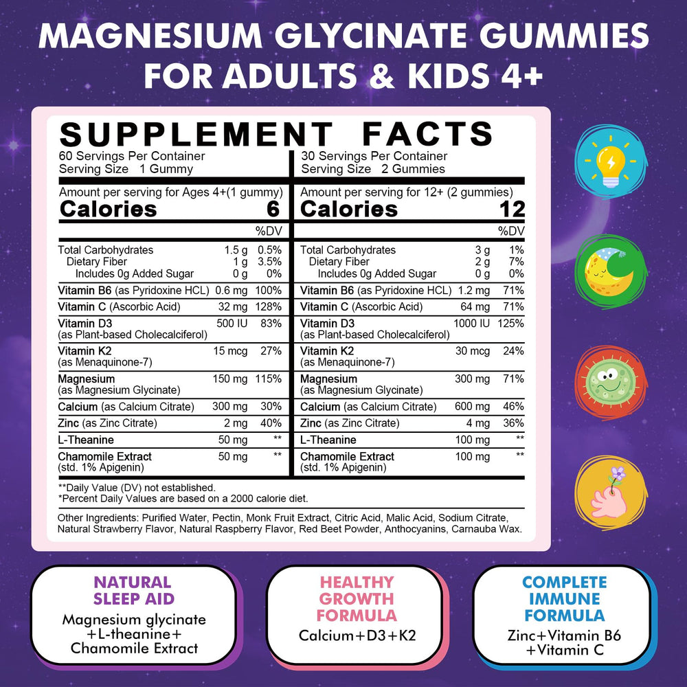 LUCNVEM gummies label closeup highlighting sugar-free claim.
