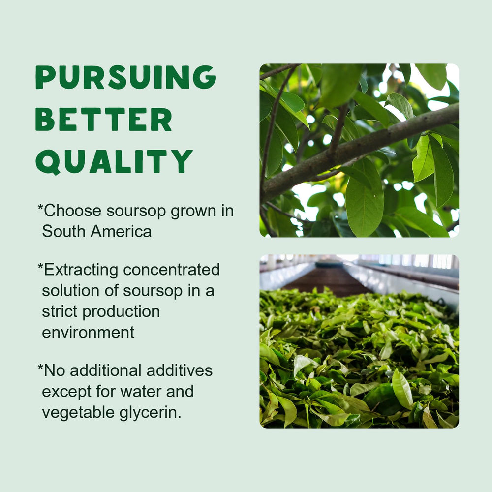 LUCNVEM Organic Graviola fruit emphasizing multivitamin content.