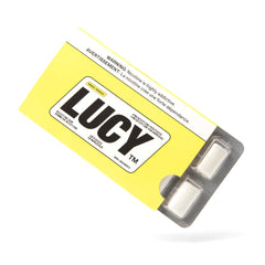Lucy nicotine gum 4mg mango tin for quick cravings relief on the go