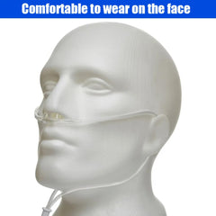 Luisddi nasal cannula with standard connector compatible with most concentrators.