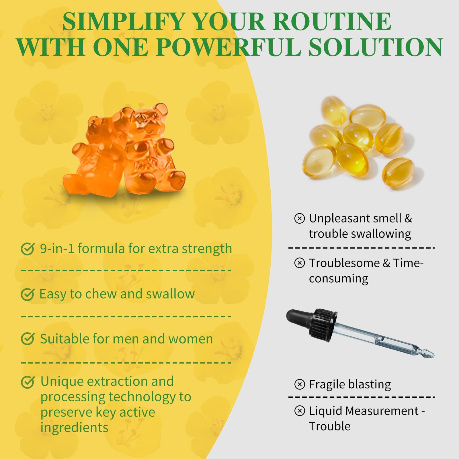 Lukaree vegan gummies label highlights plant-based formula for daily use.