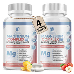 Lukaree Magnesium Complex bottle with capsules for daily wellness.