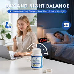 Lukaree bottle on nightstand ready for sleep support