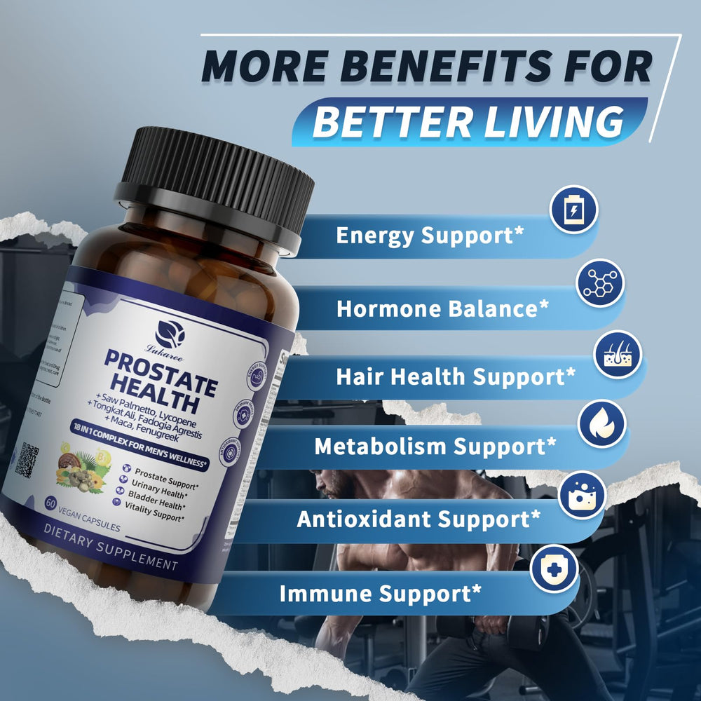 Lukaree Prostate Health ingredients pumpkin seed for urinary comfort.