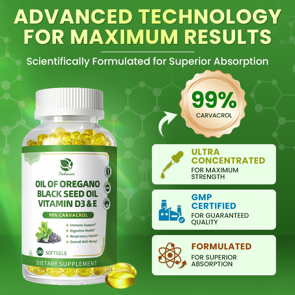 Lukaree softgel capsules arranged for daily use and easy swallowing