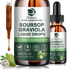 Lukaree Soursop Leaf Extract bottle highlighting daily wellness blend.