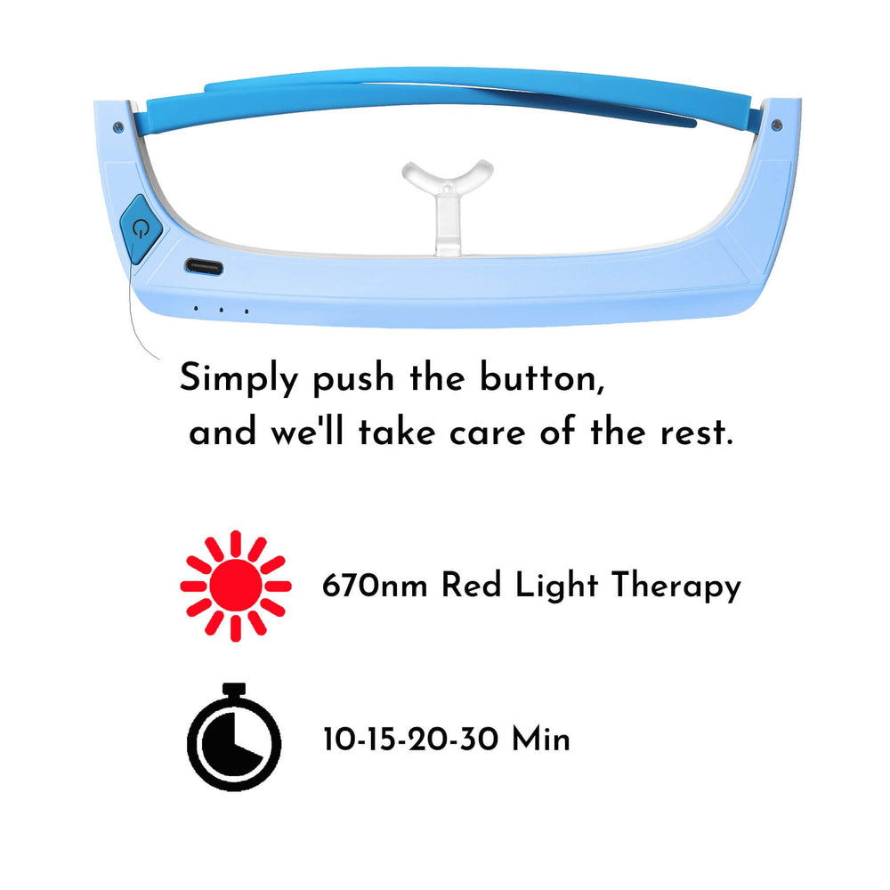 Lukirch red light glasses support general wellness as part of daily routine.