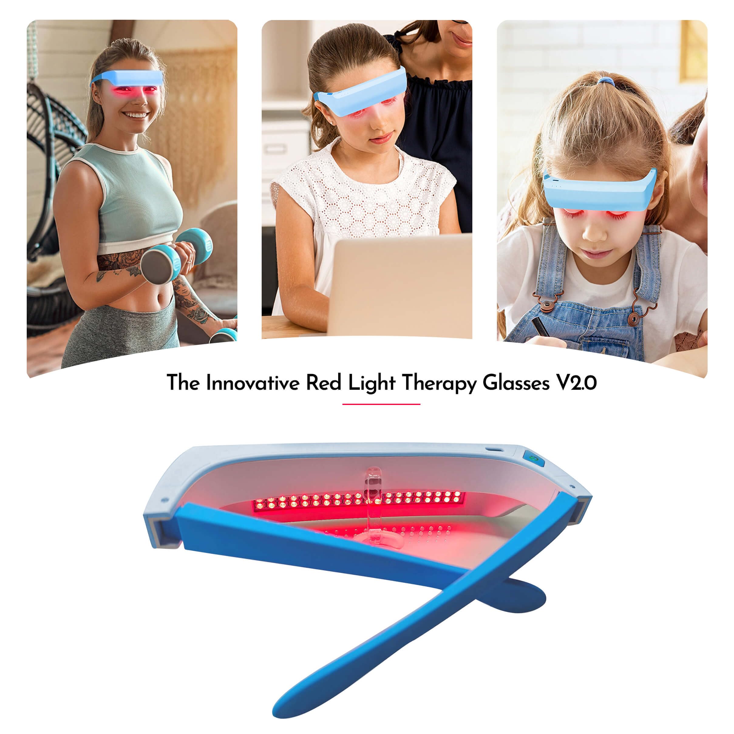 Lukirch UV free red light glasses safe for reading and TV time.