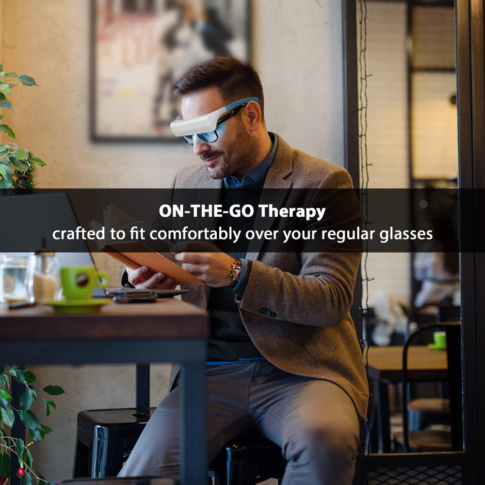 Lukirch wearable glasses for relaxing reading or screen time.